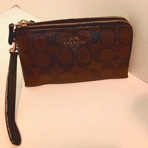 Authentic genuine leather Coach wallet